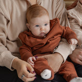 Cascade Quarter Zip Sweatshirt | Kids | Paprika