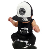Baby / Toddler Romper - Wild Child (Black)