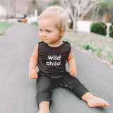 Baby / Toddler Romper - Wild Child (Black)