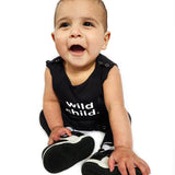 Baby / Toddler Romper - Wild Child (Black)