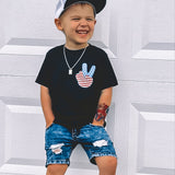 American Dude - T-Shirt (Black)