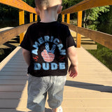 American Dude - T-Shirt (Black)