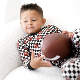CHECKERED FOOTBALL DREAM SET