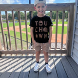 ICONIC Touchdown | Black Tee