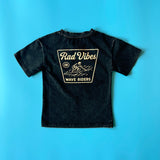 THE MAVERICKS TEE - VINTAGE BLACK