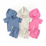 Cargo Shorts Set | Oatmeal
