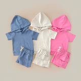 Cargo Shorts Set | Oatmeal