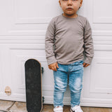 Tiny Basic Long Sleeve | Grey