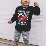 Love On The Fast Track | Black Long OR Short Sleeve