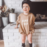 Mama's Boy Sweatshirt Romper - more colors