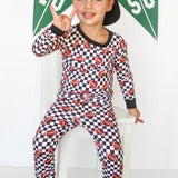 CHECKERED FOOTBALL DREAM SET
