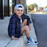 KIDS FLIP SIDE FLANNEL