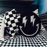 Black Smiley Plush
