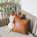 Desert Sage Muslin Crib Sheet