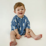 Shorts Set | Blue Bolts