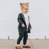 JOGGERS- Moss Bamboo French Terry