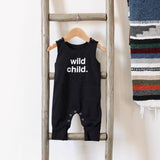 Baby / Toddler Romper - Wild Child (Black)