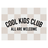 Cool Kids Club Banner | Fabric Wall Sign