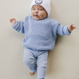 Chunky Knit Sweater | Blue