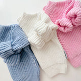 Chunky Knit Sweater | Blue