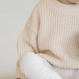 Chunky Knit Sweater | Vanilla