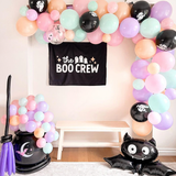 Boo Crew Banner - Halloween Party Photo Prop Wall Decor