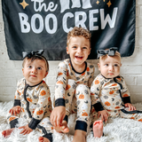 Boo Crew Banner - Halloween Party Photo Prop Wall Decor