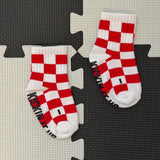 Red + White Checker