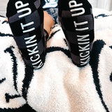 Black + Gray Checker