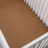 Mustard Bamboo Stretch Crib Sheet