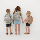 Green Checkered Mini Backpack