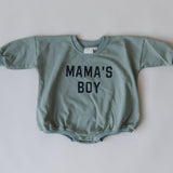 Mama's Boy Sweatshirt Romper - more colors