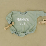 Mama's Boy Sweatshirt Romper - more colors