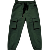 Cargo Cross-Stretch Chinos (Olive)
