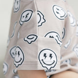 Short Sleeve Bubble Romper | Electric Drippy