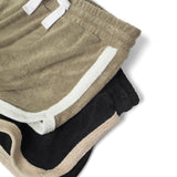 Terry Cloth Track Short - Khaki Green