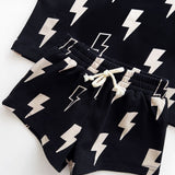 Shorts Set | Black Bolts
