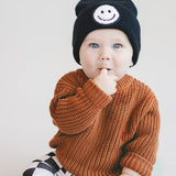 Smiley Beanie | Black