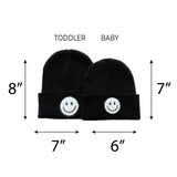 Smiley Beanie | Black