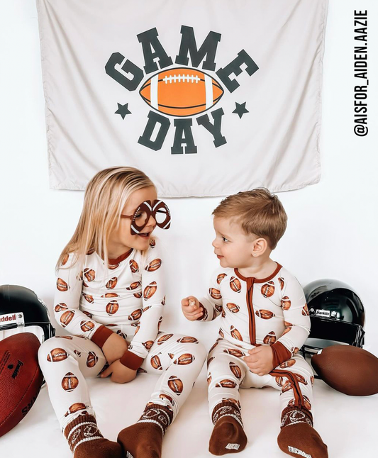 Game Day Football Banner | Kids Sports Room Decor