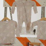 Bamboo Zip Pajamas | Excavator