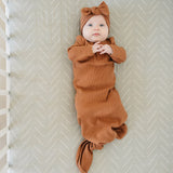 Desert Sage Muslin Crib Sheet