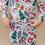 Bamboo Two Piece Set | Christmas Vibes