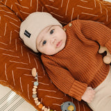 Oatmeal Mebie Baby Beanie