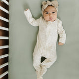 Sage Bamboo Stretch Crib Sheet