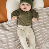 Green Mebie Baby Beanie