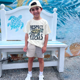 Respect The Locals - T-Shirt (Cream)