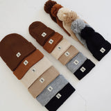 ff Knit Beanie | Taupe
