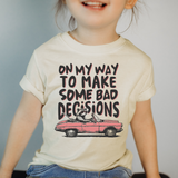 Bad Decisions - T-Shirt (Cream)