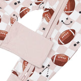 Bamboo Zip Romper | Game Day